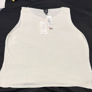 Eileen Fisher Cream Tank Top
